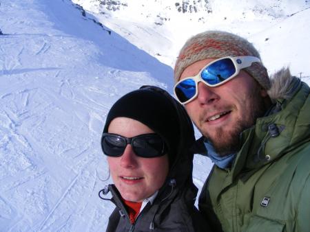 Et ns voila sur les pistes!!!!